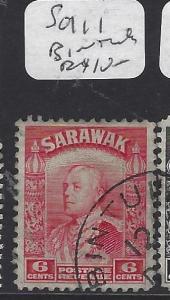 SARAWAK  (PP3010B)  6 C BROOKE     SG 111   BINTULU    VFU 