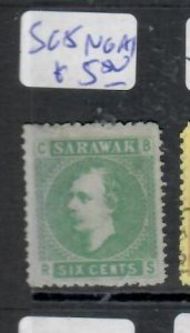 SARAWAK  6C  SG 5  NO GUM AS ISSUED   P0531H