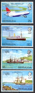 Bermuda Sc# 393-396 MH 1980 London Stamp Exhibition