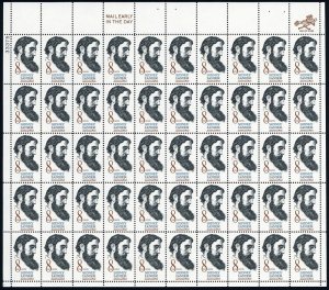 Scott 1446, Mint NH 8¢ Sheet of 50 Stamps Sidney Lanier Poet