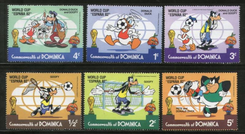 Dominica Walt Disney Animation Cartoon Film Mickey Mouse Donald Duck Goofy Wo...