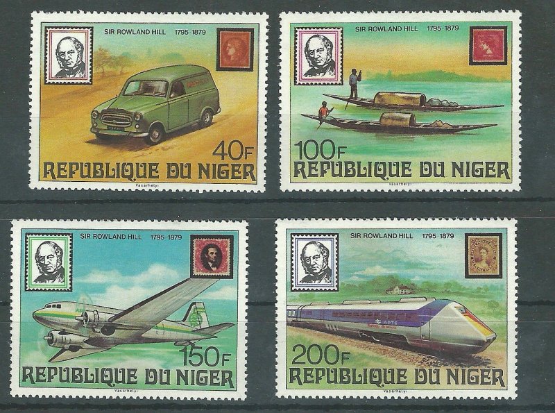 Niger 474-477     Mint NH VF  1979 PD