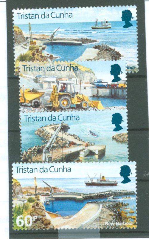 Tristan da Cunha #580-583  Single (Complete Set)