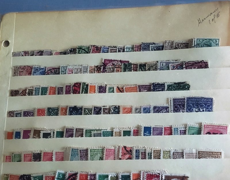 65- 70,000 used World Wide stamps