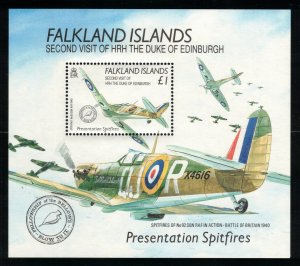 FALKLAND ISLANDS 1990 Duke of Edinburgh Visit S/S; Scott 530, SG 628; MNH