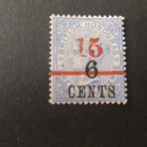 British Honduras 1891 Sc 37 MH