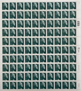 Scott 3616 GEORGE WASHINGTON Sheet of 100 US 23¢ Stamps MNH 2002