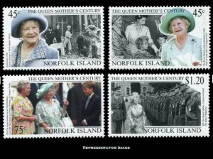 Norfolk Islands Scott 688-691 Mint never hinged.