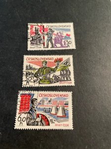 Czechoslovakia sc 1307-1309 u