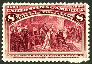 U.S. #236 MINT OG NH THIN