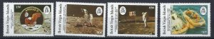 British Virgin Is 641-44 MNH 1989 Apollo 11 Anniversary