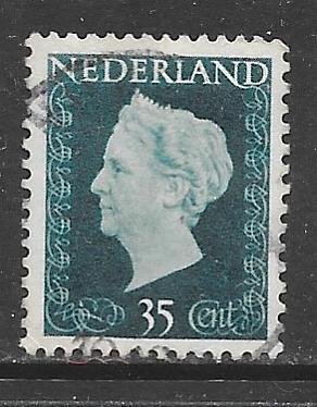 Netherlands 296: 35c Queen Wilhelmina, used, F-VF