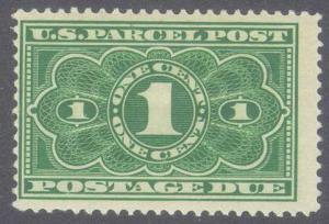 JQ1 1c Parcel Post Postage Due Mint Hinged