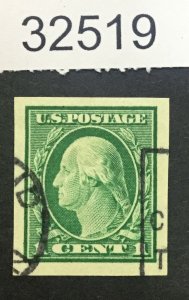 US STAMPS #481 USED   LOT #32519