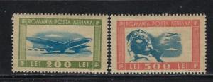 Romania C24-25 Hinged 1946 set