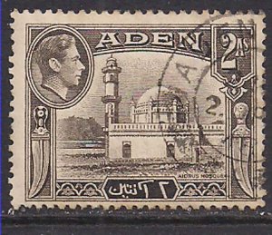 Aden 1939 - 1948 KGV1 2a Sepia used ( C465 )