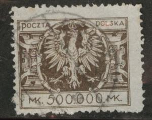 Poland Scott 212 used