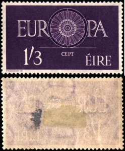 Ireland #175-176, Complete Set(2), 1960, Europa, Hinged, Paper on Back