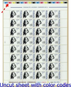 Romania 2005 Scott #4694-4698 Famous people G. Garbo Sweden actress MNH sheet