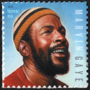 SC#5371 (Forever) Music Icons Series: Marvin Gaye (2019) SA