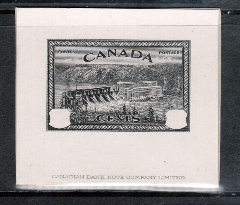 Canada #270DP Extra Fine Progressive Die Proof Without Value Tablets