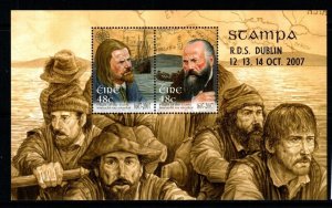 IRELAND SGMS1833 2007 ANNIV OF THE FLIGHT OF THE EARLS O/P STAMPA MNH