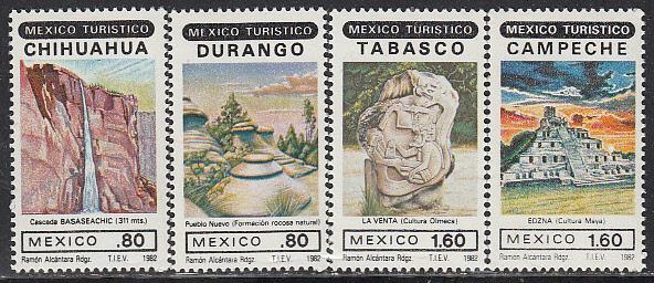 Mexico  #1274-1277 MNH  