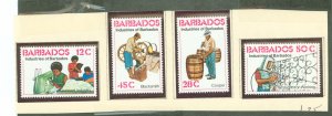 Barbados #483-486  Single (Complete Set)