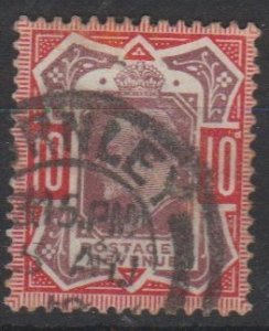 SG: 311  used  1912  KE VII Cat £ 60