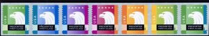 US  4590a  Spectrum Eagle 25c - PNC of 7 with #on# BN  - MNH  - 2012 - V111111