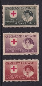 Romania   No postal tax Red Cross , war prisoners