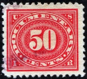 R238 50¢ Documentary Stamp (1917) Used