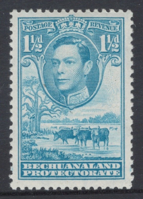 Bechuanaland 1938 King George VI & Baobab Tree 1 1/2p Scott # 126 MH