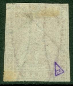 EDW1949SELL : ITALIAN STATES Tuscany 1857 Scott #12 VF Used. Nice stamp Cat $950