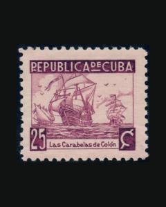 VINTAGE:CUBA 1937 OG NH POF SCOTT 354 LOT 1937YT