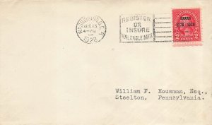 647 2c HAWAII FDC 1928
