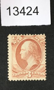 MOMEN: US STAMPS  # O116 MINT OG H LOT #13424