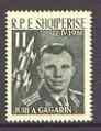 Albania 1962 11L from 1st Manned Space Flight postage set...