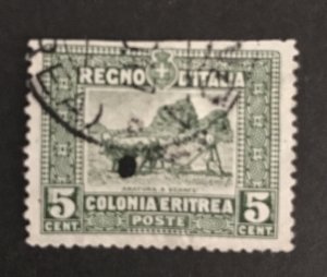 Eritrea 1903-28 #49, Used, CV $2.50