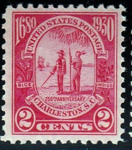 U.S. #683 Carolina-Charleston Issue, MNH.