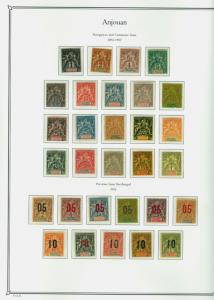 French Colonies 1892-1940 - Complete MINT Collection of 13 different Colonies /*