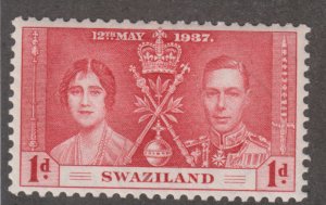 Swaziland 24 Coronation Issue 1937