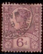 Great Britian 1887 Queen Victoria Jubliee SC# 119/SG# 208 Used Used Hinge Rem...