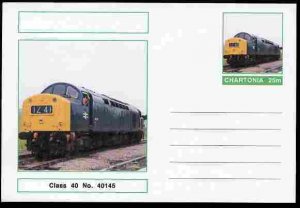 CHARTONIA, Fantasy - Class 40, No. 40145  - Postal Stationery Card...