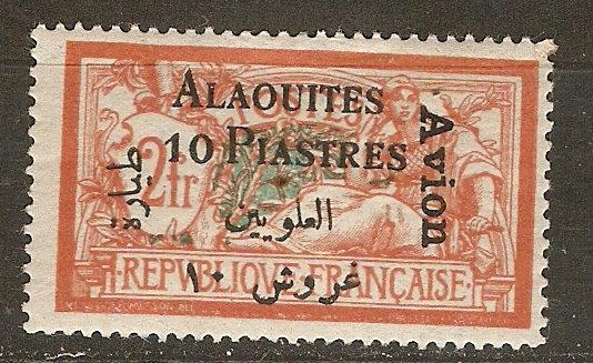 Alaouites C4 Y&T PA 4 MH VF 1925 SCV $17.50