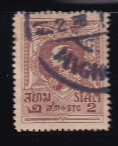 Thaiand 1920 Sc 187 2s Used
