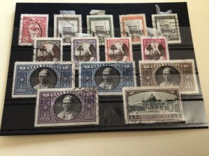 Vatican City  1933   used  stamps A18792