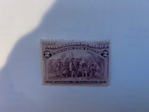 1893 Scott #231 Columbus 2 Cents Stamp