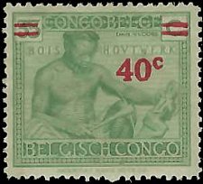 BELGIAN CONGO   #136 MH (1)