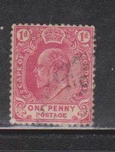 CAPE OF GOOD HOPE Scott # 64 Used - King Edward VII